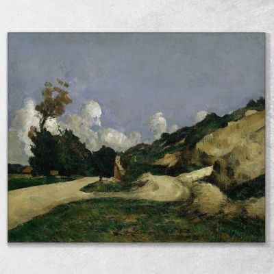 The Road Paul Cézanne pcz233 canvas print 