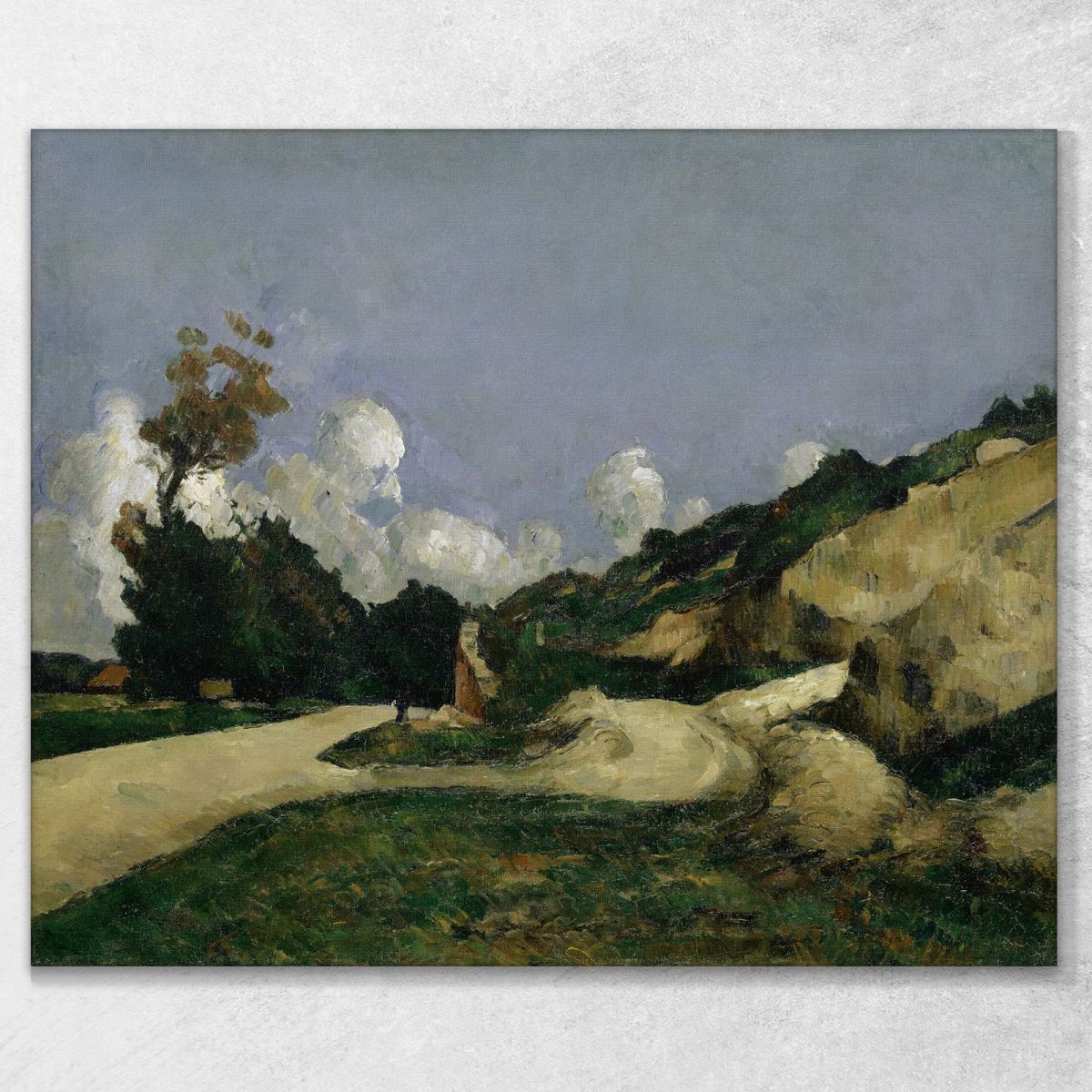 The Road Paul Cézanne canvas print