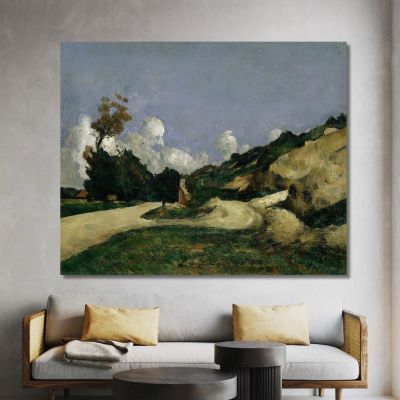 The Road Paul Cézanne pcz233 canvas print 