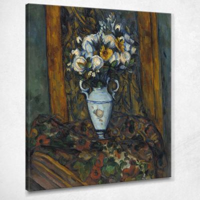 Vase Of Flowers Paul Cézanne pcz238 canvas print 