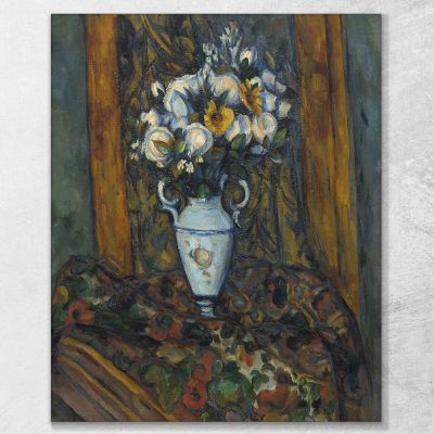 Vase Of Flowers Paul Cézanne pcz238 canvas print 