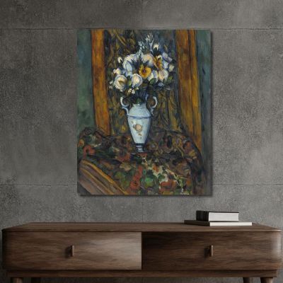 Vase Of Flowers Paul Cézanne pcz238 canvas print 