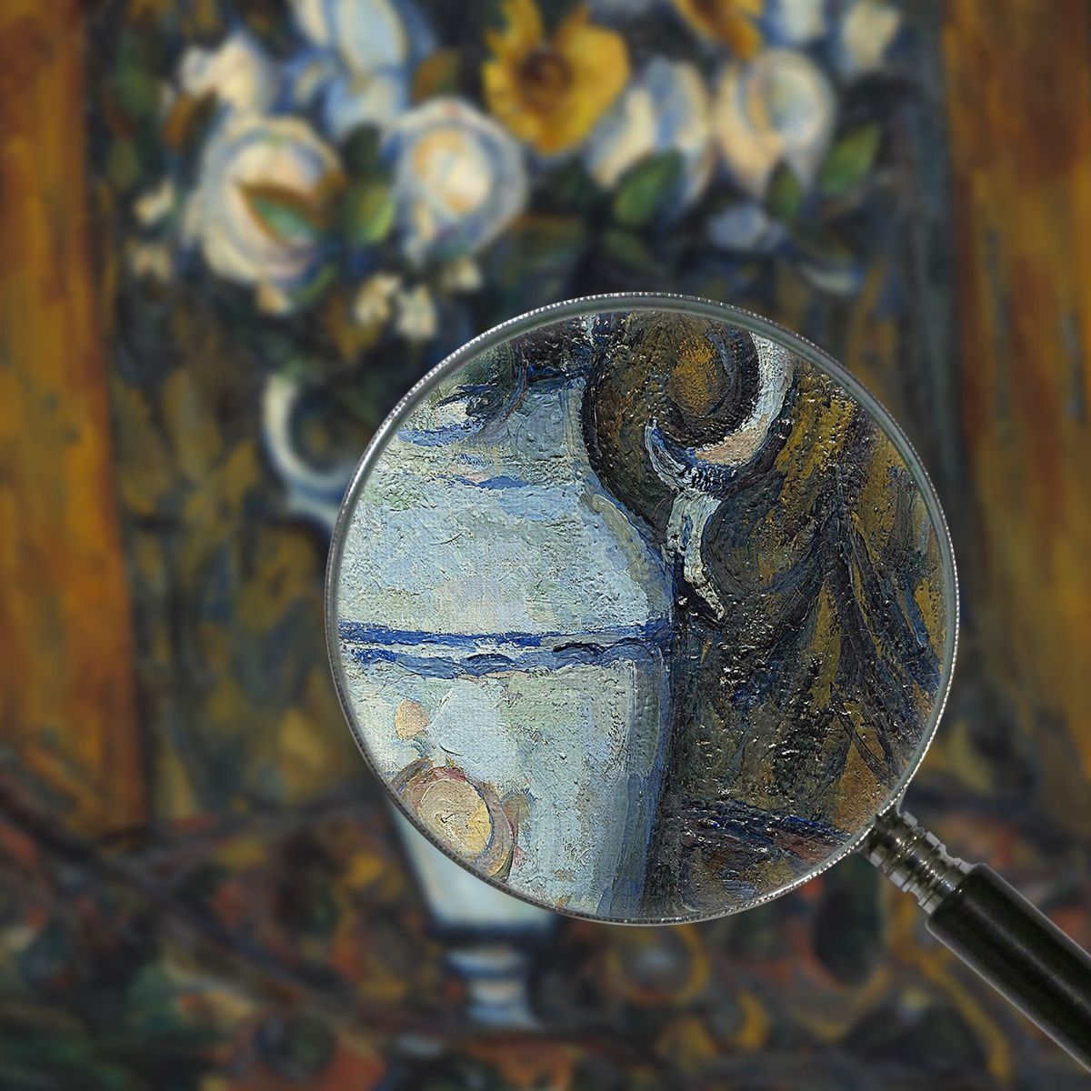Vase Of Flowers Paul Cézanne pcz238 canvas print
