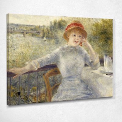 Alphonsine Fournaise Pierre-Auguste Renoir par2 canvas print 