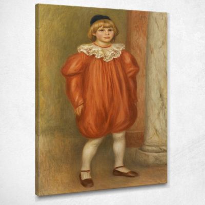 Claude Renoir In Clown Costume Pierre-Auguste Renoir par5 canvas print 