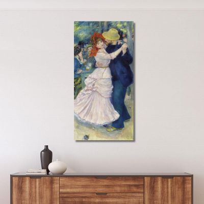 Dance At Bougival Pierre-Auguste Renoir par7 canvas print 