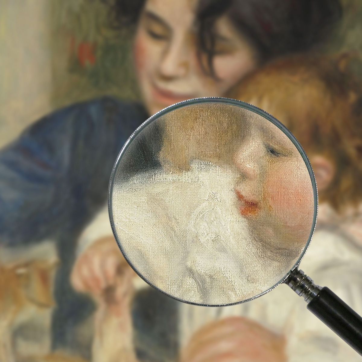 Gabrielle And Jean Pierre-Auguste Renoir par9 canvas print