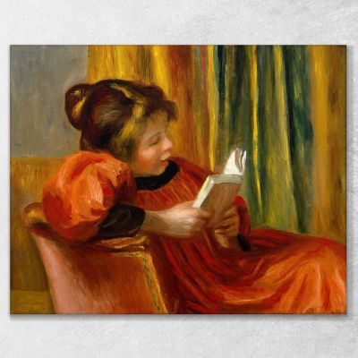 Girl Reading Pierre-Auguste Renoir par10 canvas print 