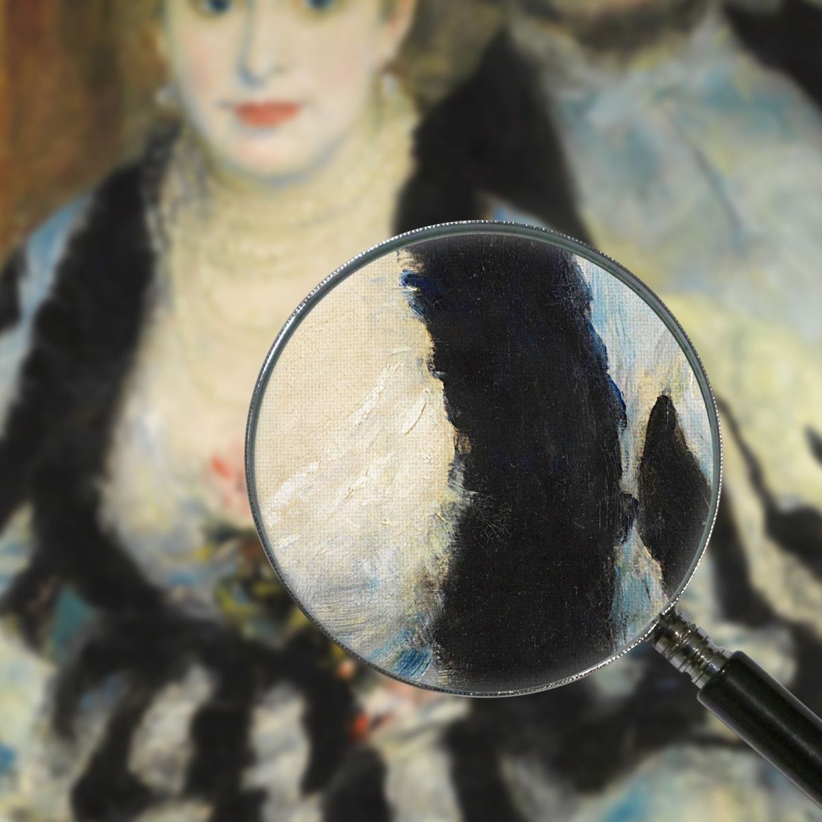 La Loge Theatre Box Pierre-Auguste Renoir par13 canvas print