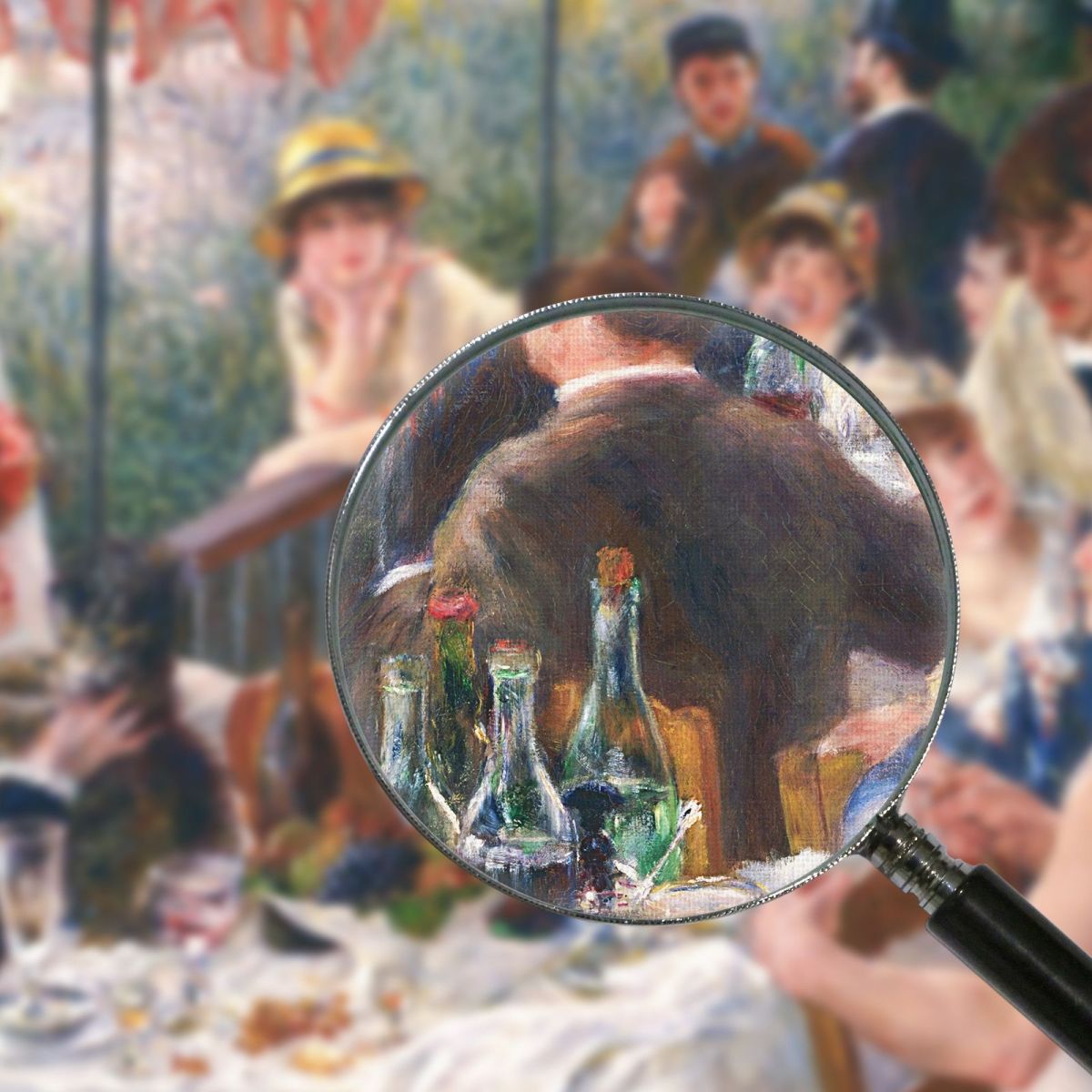 Luncheon Of The Boating Party Pierre-Auguste Renoir par17 canvas print