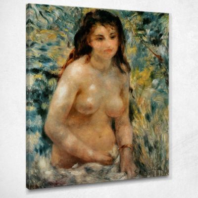 Nude In The Sun Pierre-Auguste Renoir par18 canvas print 