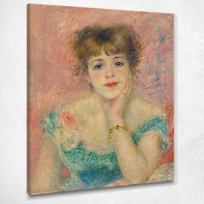 Portrait Of Jeanne Samary Pierre-Auguste Renoir par22 canvas print 