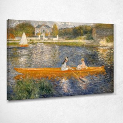 The Skiff Pierre-Auguste Renoir par27 canvas print 