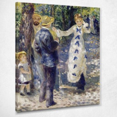 Swing-Renoir Pierre-Auguste Renoir par28 canvas print 