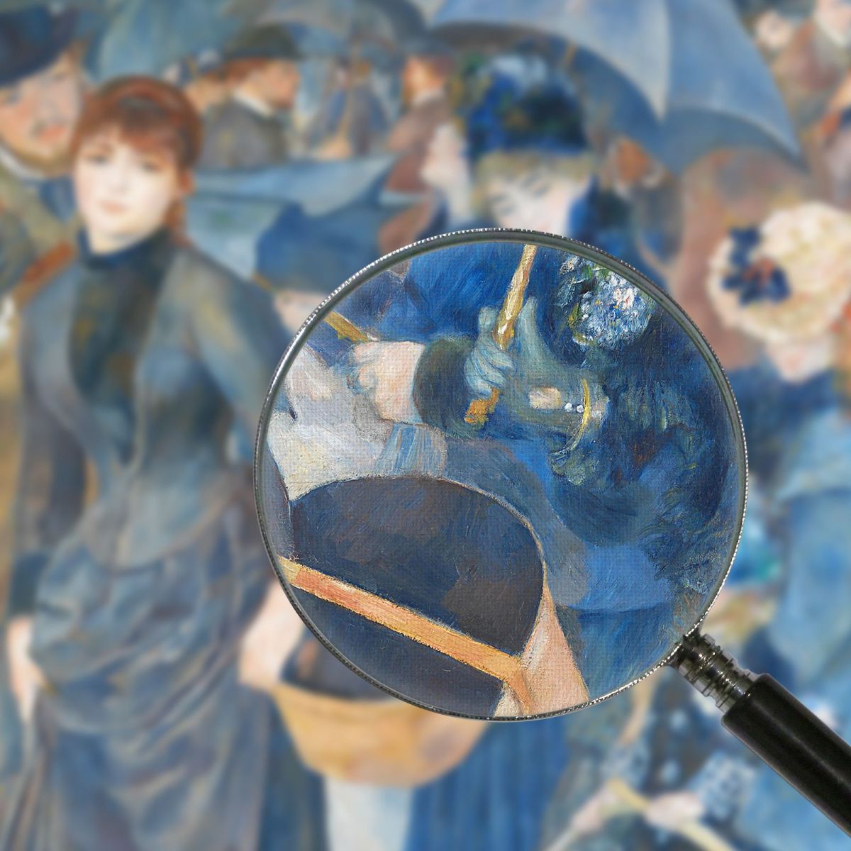 The Umbrellas Renoir Pierre-Auguste Renoir par29 canvas print