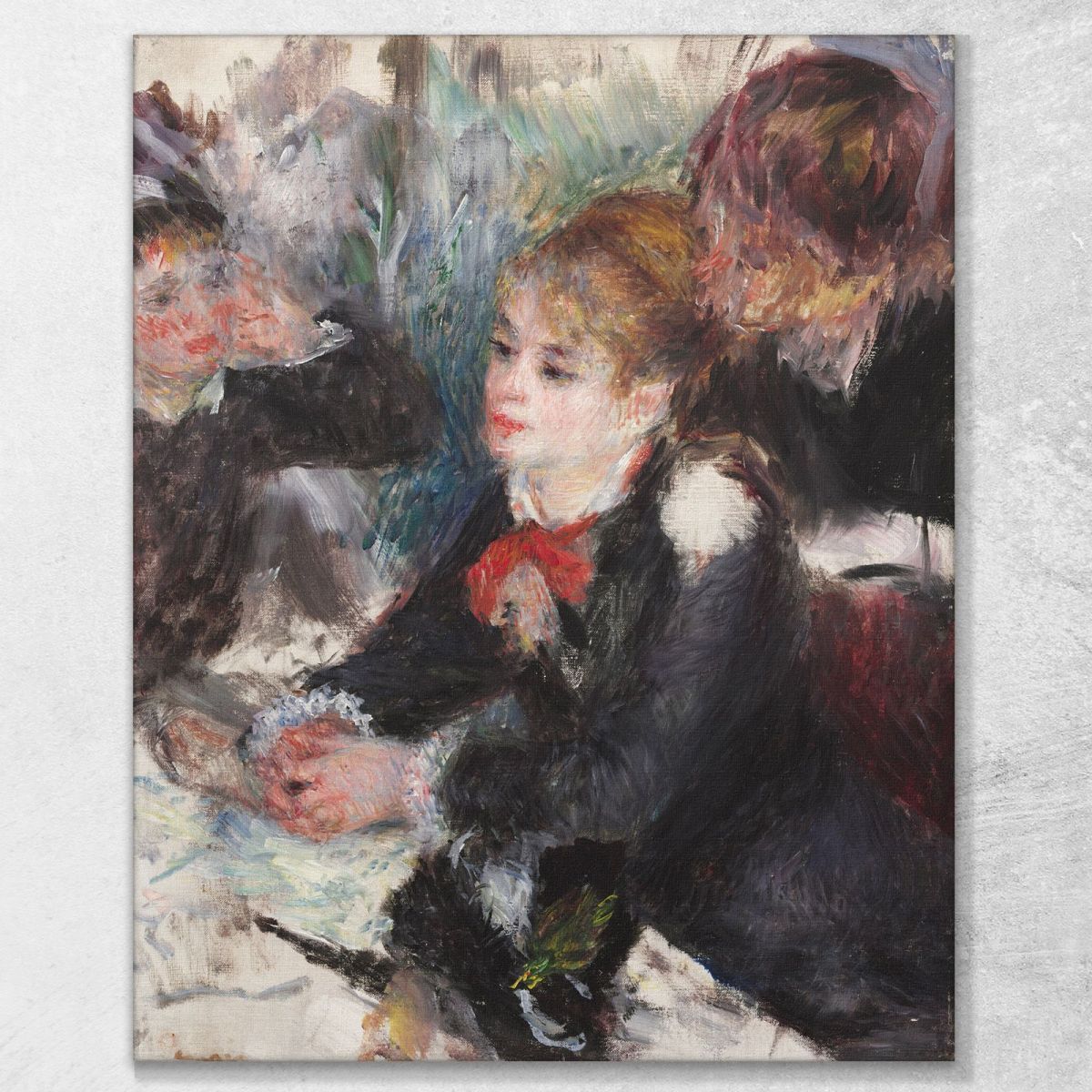 At The Milliner'S 1878 Pierre-Auguste Renoir par36 canvas print 