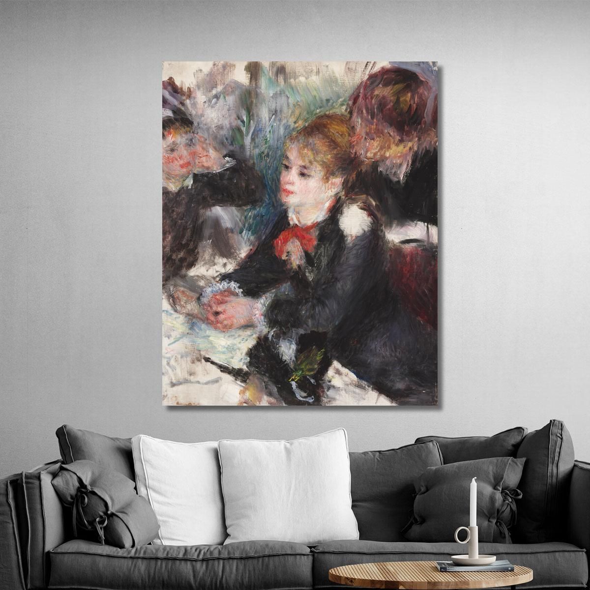 At The Milliner'S 1878 Pierre-Auguste Renoir par36 canvas print 
