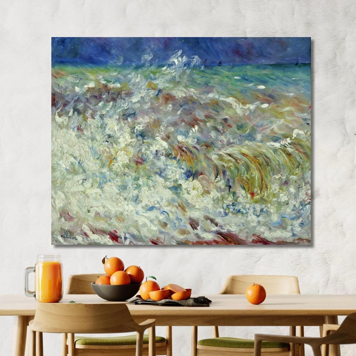 The Wave 1882 Pierre-Auguste Renoir par37 canvas print 