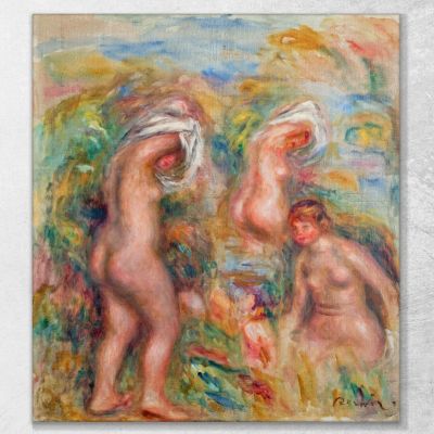 Bathers Pierre-Auguste Renoir par41 canvas print 