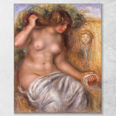 The Source 1910 Pierre-Auguste Renoir par44 canvas print 