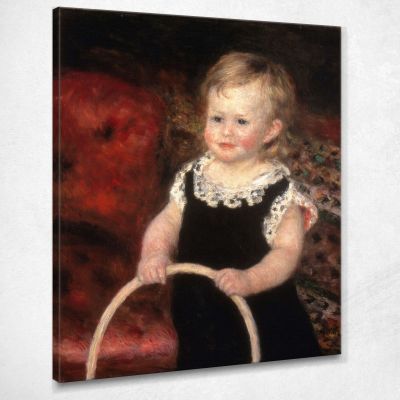 Child With Hoop 1875 Pierre-Auguste Renoir par45 canvas print 