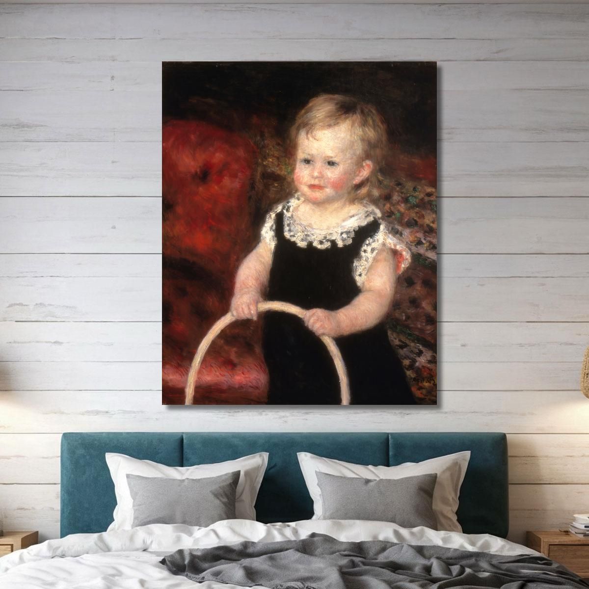 Child With Hoop 1875 Pierre-Auguste Renoir par45 canvas print 