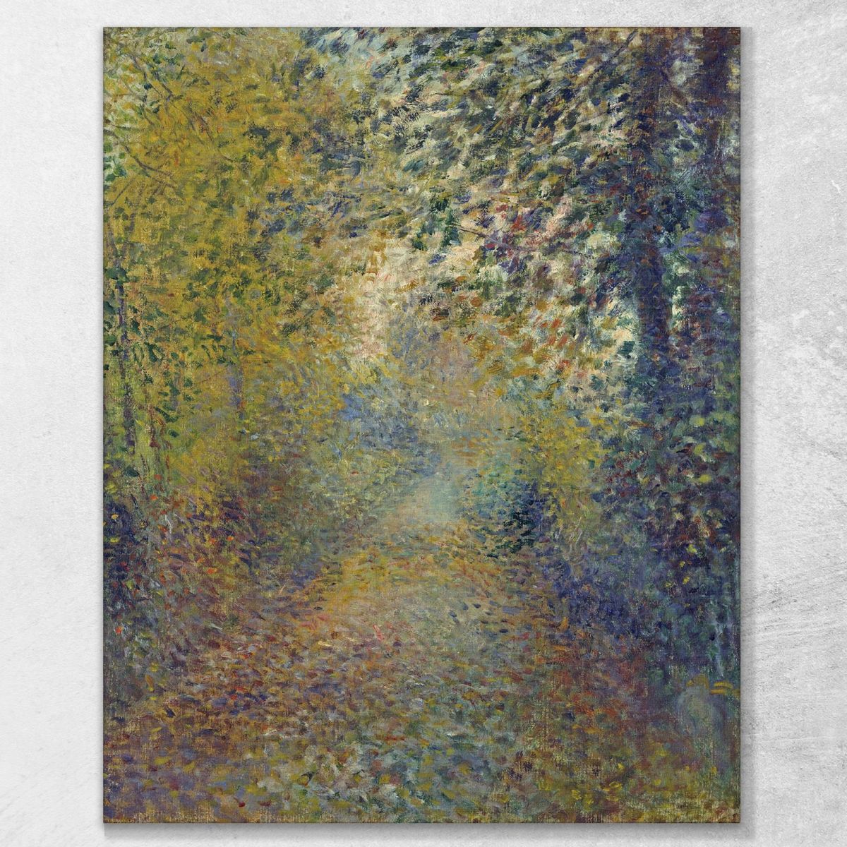 In The Woods 1880 Pierre-Auguste Renoir par57 canvas print 