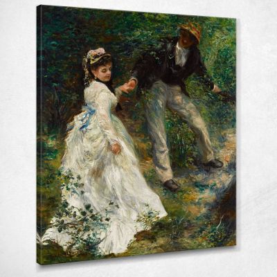 The Walk 1870 Pierre-Auguste Renoir par59 canvas print 