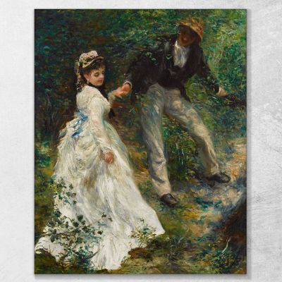 The Walk 1870 Pierre-Auguste Renoir par59 canvas print 