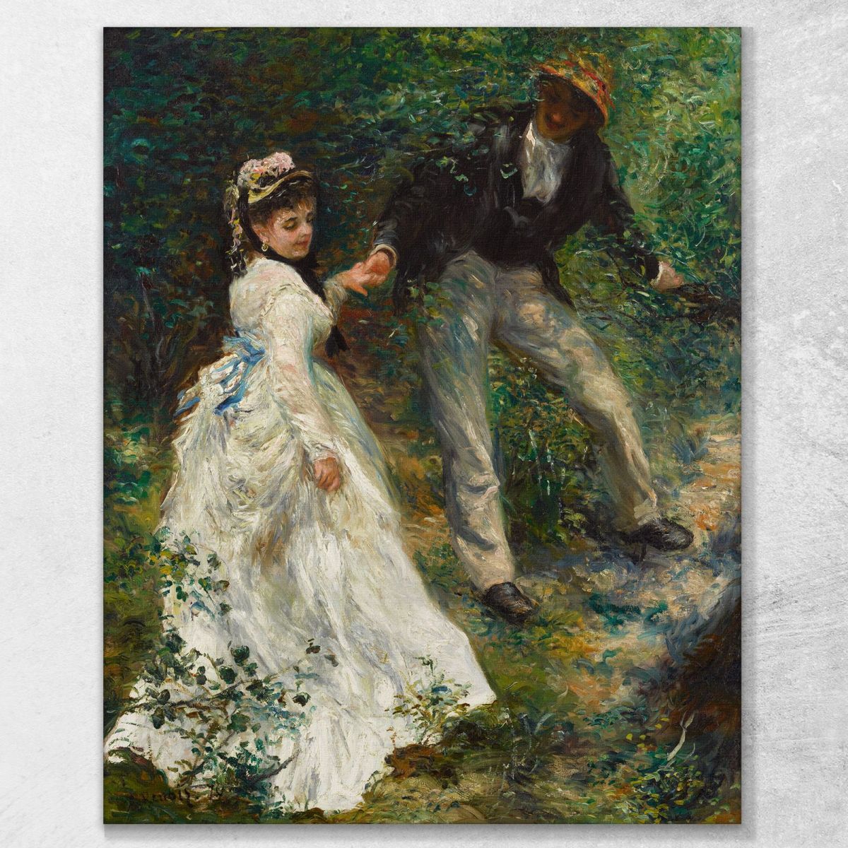 The Walk 1870 Pierre-Auguste Renoir par59 canvas print 