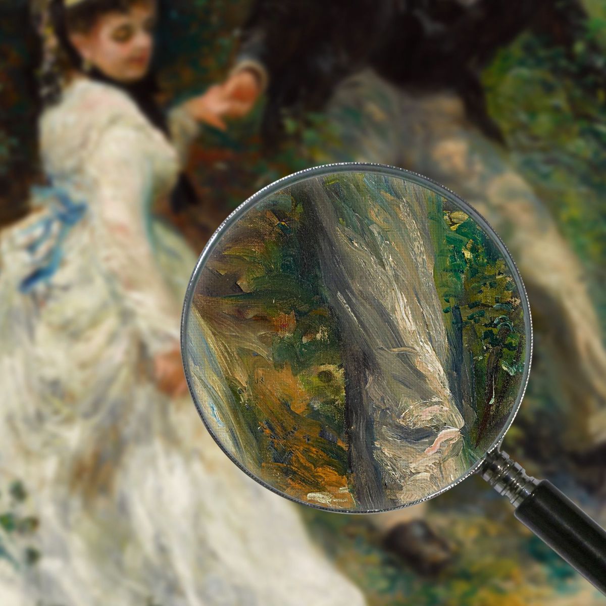 The Walk 1870 Pierre-Auguste Renoir par59 canvas print
