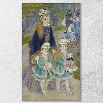 The Walk Pierre-Auguste Renoir par60 canvas print 