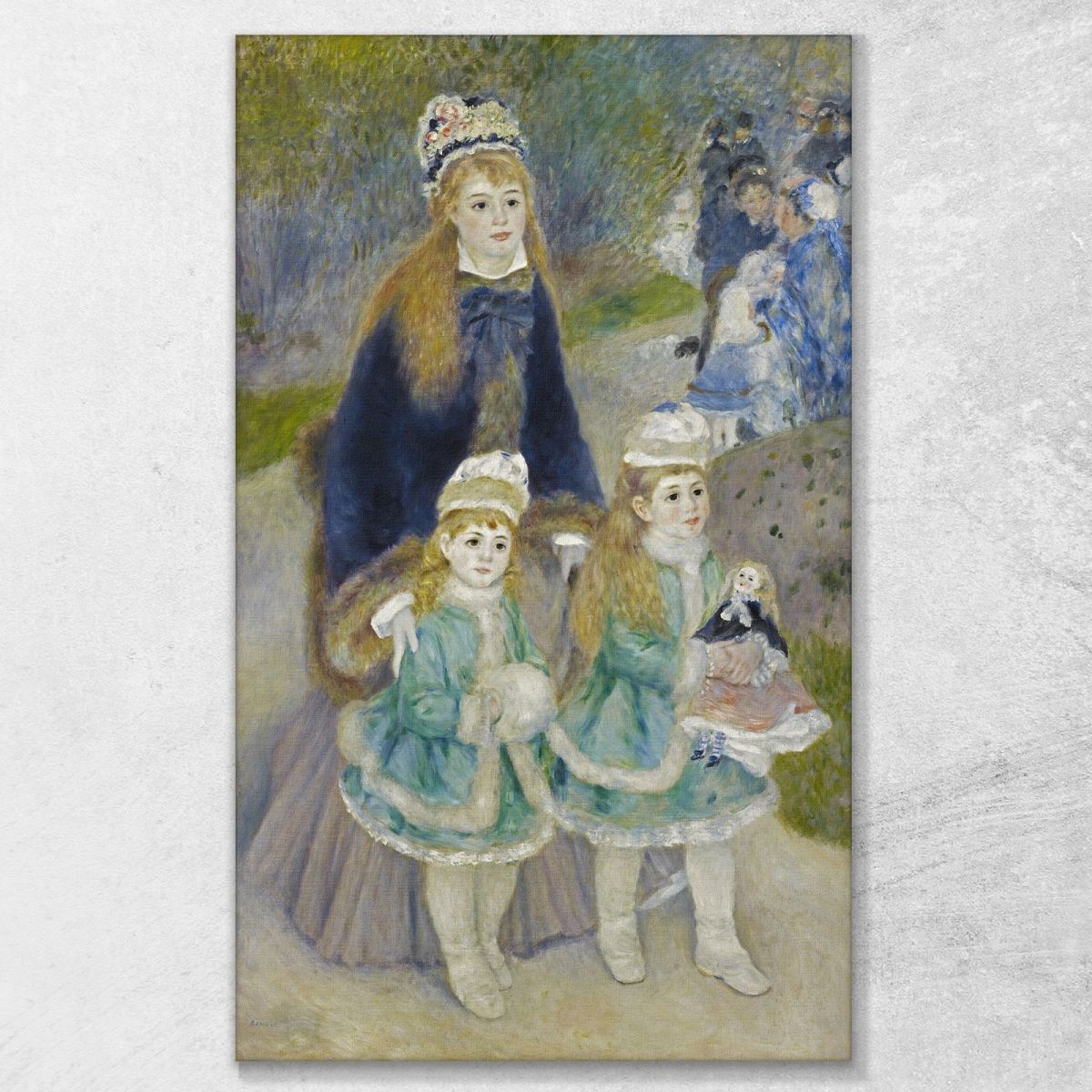 The Walk Pierre-Auguste Renoir par60 canvas print 