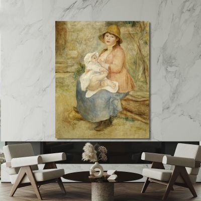 Maternity 1885 Pierre-Auguste Renoir par68 canvas print 