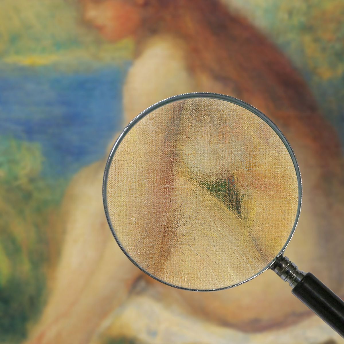 Nude Woman Sitting Pierre-Auguste Renoir par72 canvas print
