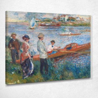 Oarsmen At Chatou 1879 Pierre-Auguste Renoir par73 canvas print 