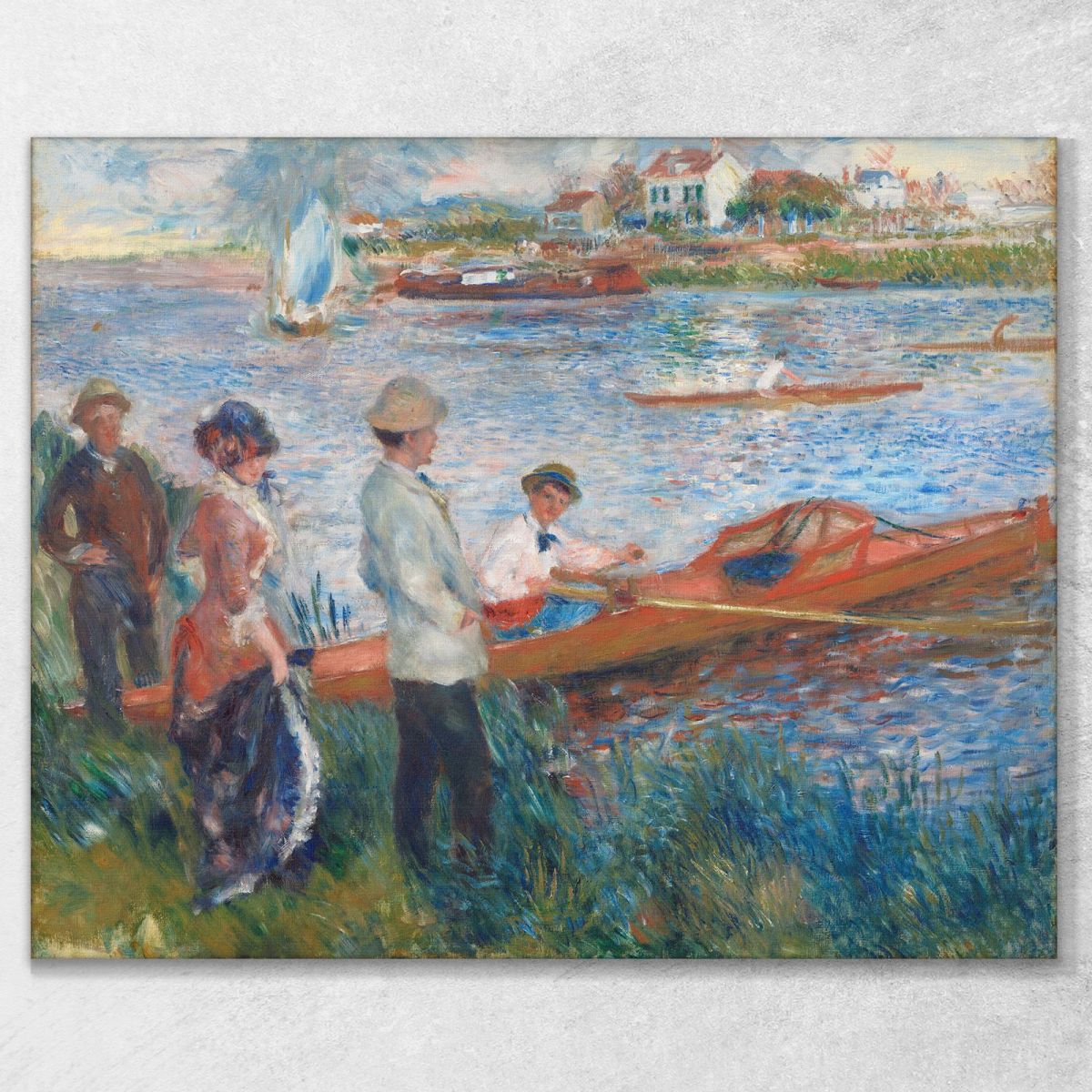 Oarsmen At Chatou 1879 Pierre-Auguste Renoir par73 canvas print 