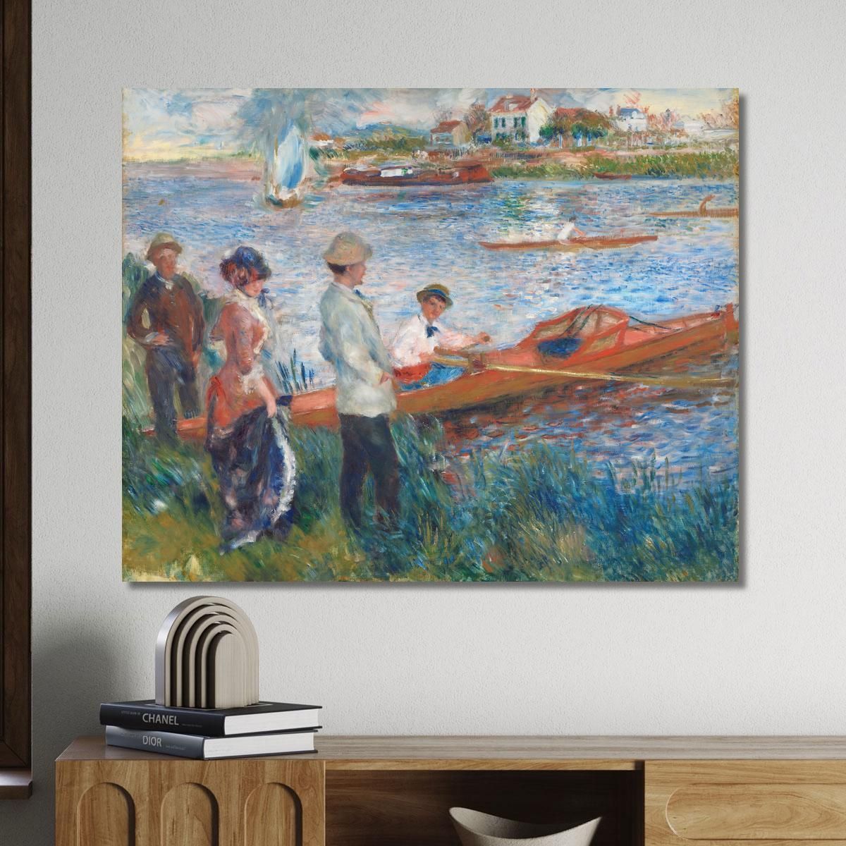 Oarsmen At Chatou 1879 Pierre-Auguste Renoir par73 canvas print 
