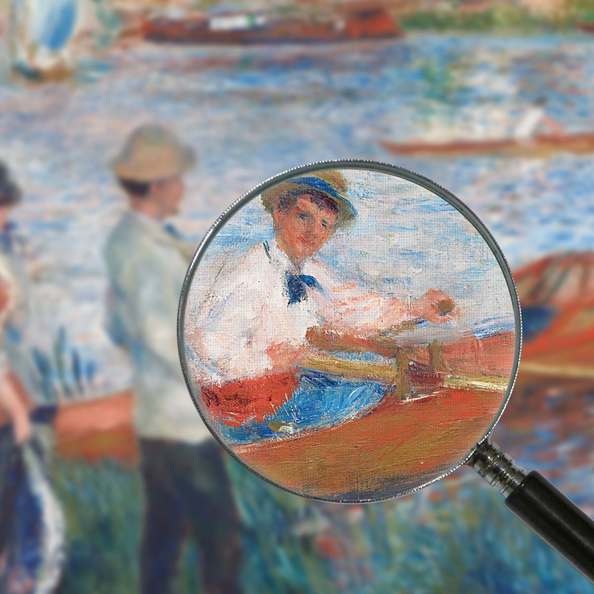 Oarsmen At Chatou 1879 Pierre-Auguste Renoir par73 canvas print