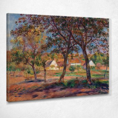 Outskirts Of Pont-Aven Pierre-Auguste Renoir par74 canvas print 