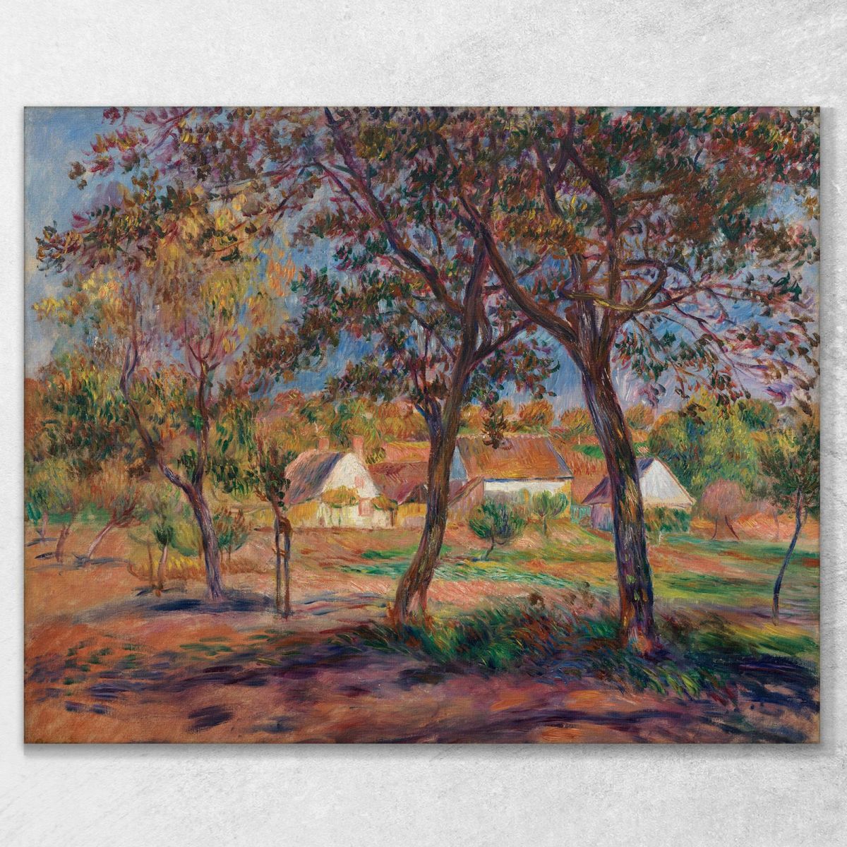 Outskirts Of Pont-Aven Pierre-Auguste Renoir par74 canvas print 