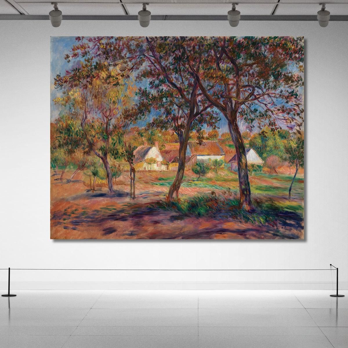 Outskirts Of Pont-Aven Pierre-Auguste Renoir par74 canvas print 