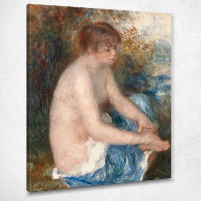 Petit Not Blue Pierre-Auguste Renoir par77 canvas print 