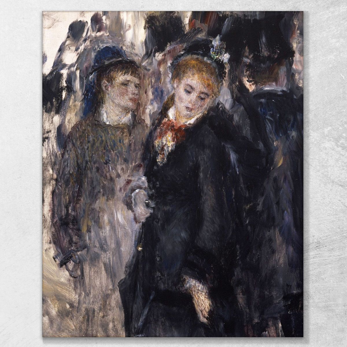 Young Girls 1877 Pierre-Auguste Renoir par79 canvas print 