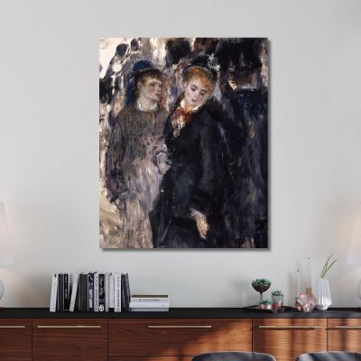 Young Girls 1877 Pierre-Auguste Renoir par79 canvas print 