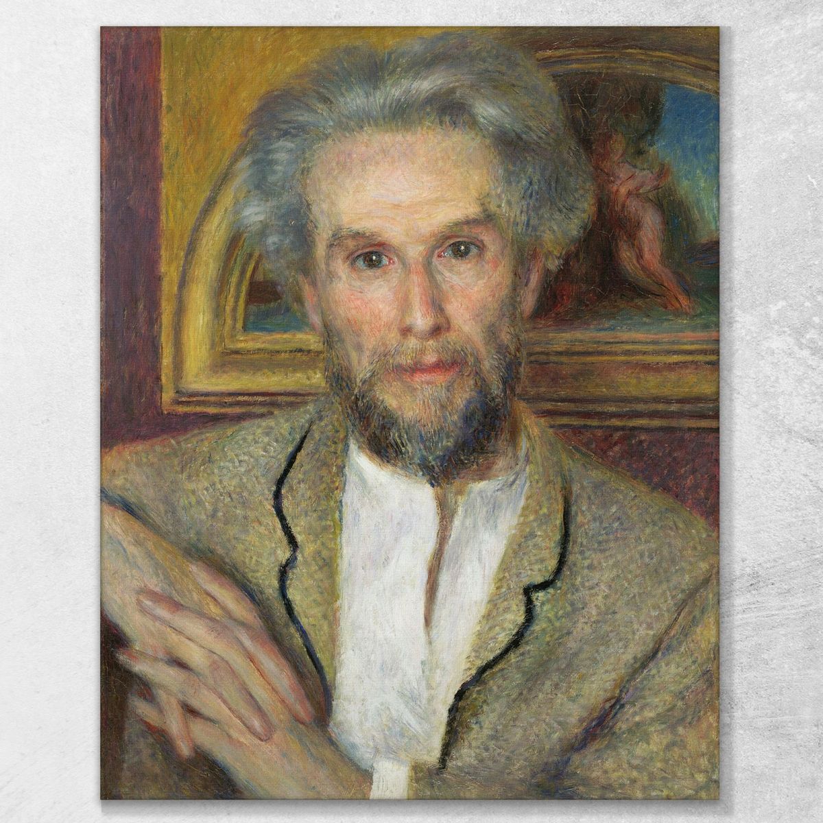 Victor Choquet Pierre-Auguste Renoir par87 canvas print 