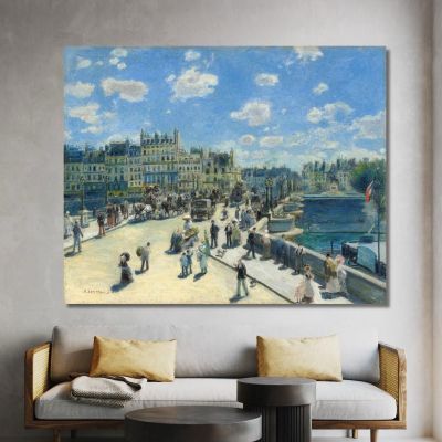 Pont Neuf Paris 1872 Pierre-Auguste Renoir par88 canvas print 