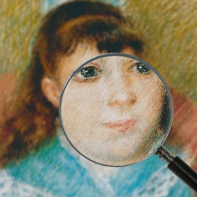 Portrait Of A Young Girl Elisabeth Maître 1879 Pierre-Auguste Renoir par89 canvas print