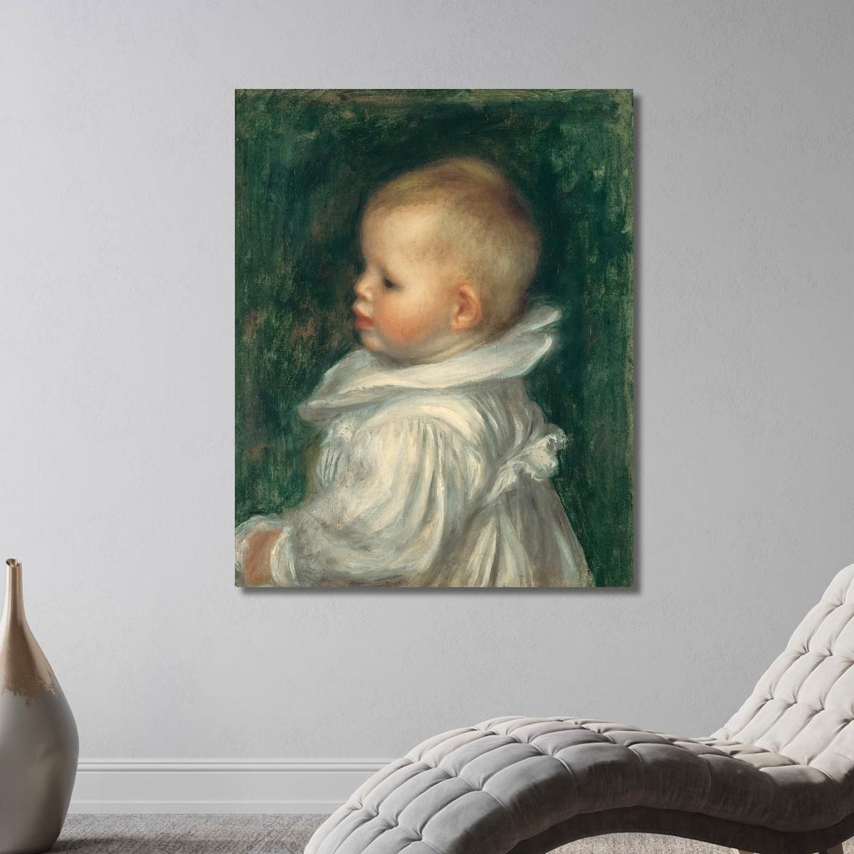 Portrait Of Claude Renoir 1902 Pierre-Auguste Renoir par91 canvas print 