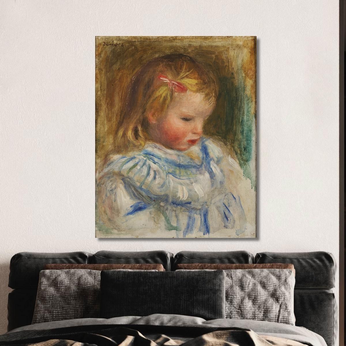 Portrait Of Coco Claude Renoir Pierre-Auguste Renoir par92 canvas print 